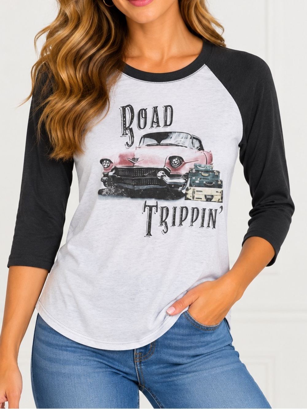 American Apparel “On The Road Again” T-Shirt